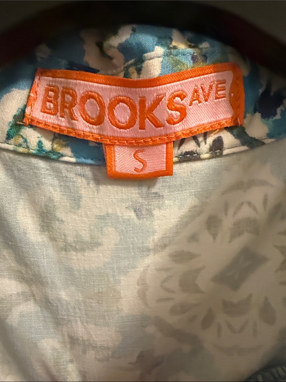 Smocked Tiered Maxi Dress in Light Blue Floral - Picture 6 of 6
